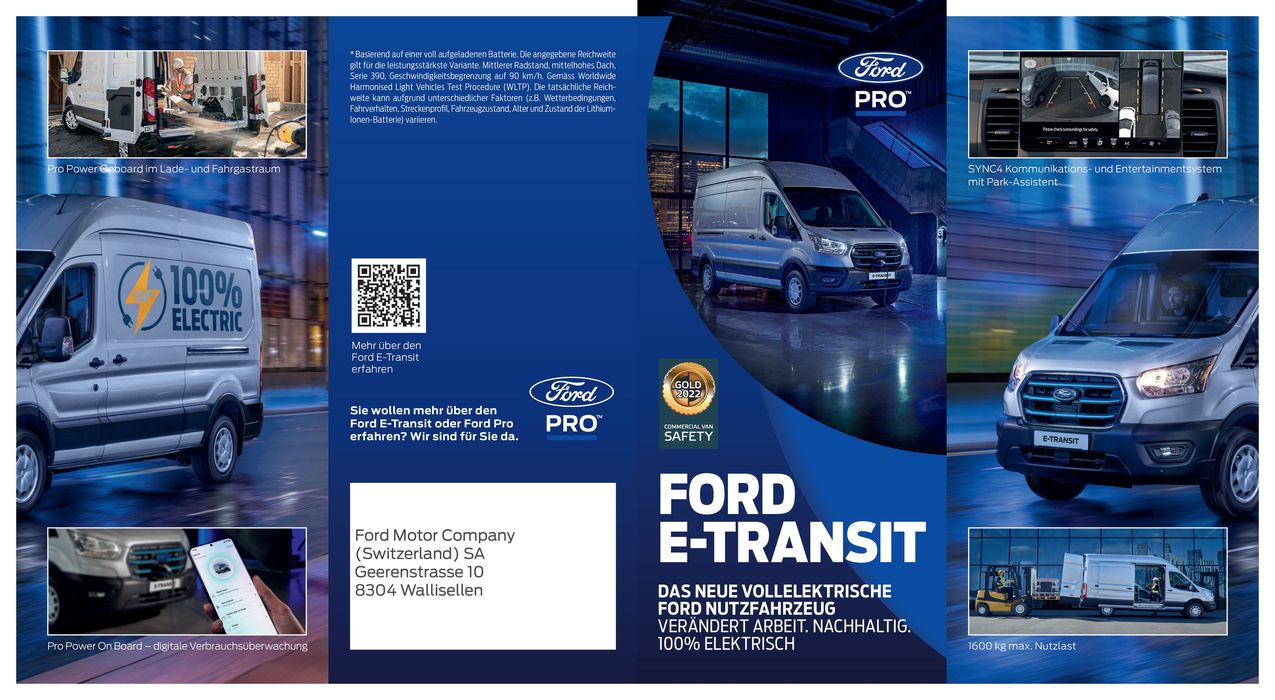 Ford Katalog in Spreitenbach | Ford E-Transit  | 7.11.2023 - 7.11.2024