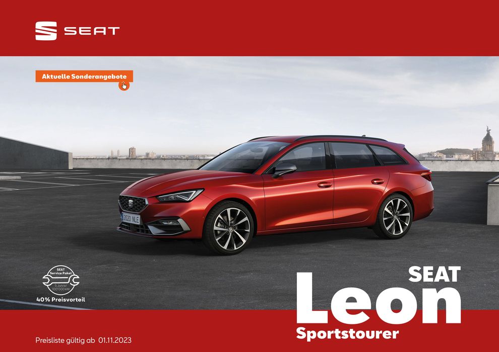 Seat Katalog | SEAT Leon Sportstourer | 10.11.2023 - 31.12.2024