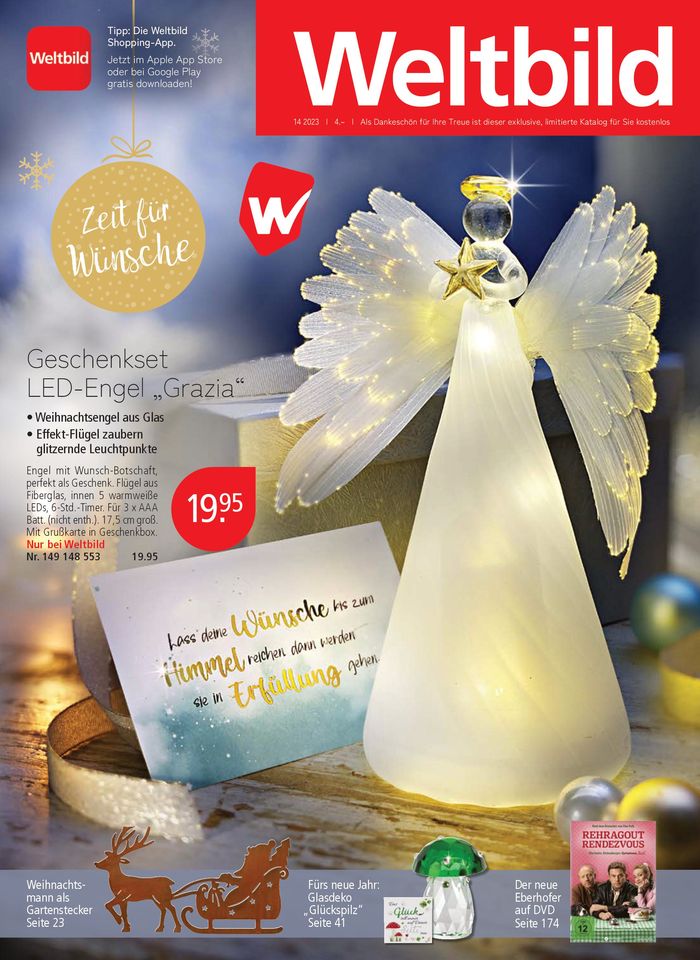 Weltbild Katalog in Luzern | Weltbild reklamblad | 24.11.2023 - 24.12.2023