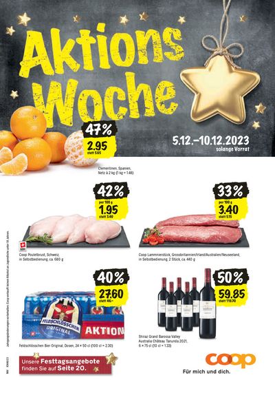 Angebote von Supermärkte in Wettingen | Aktions Woche in Coop | 5.12.2023 - 10.12.2023