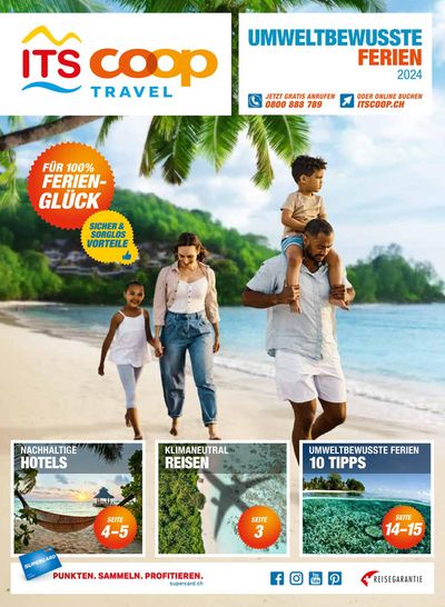 Angebote von Reisen & Freizeit in Lausanne | Umweltbewusste Ferien 2024 in Coop Travel | 4.1.2024 - 31.12.2024