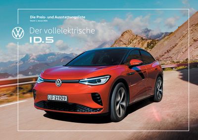 Volkswagen Katalog | Der Neue ID.5 | 16.1.2024 - 31.12.2024