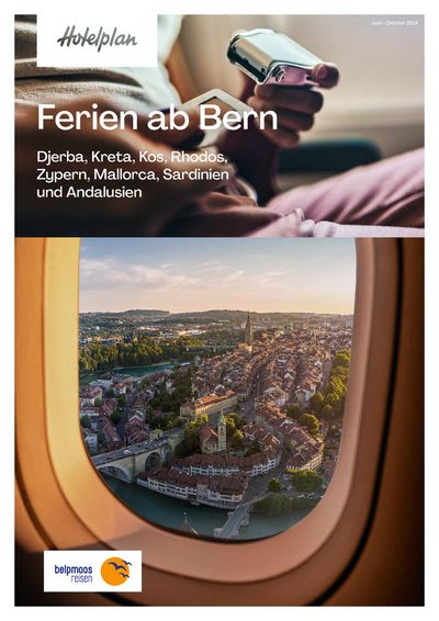 Hotelplan Katalog in Zürich | Ferien ab Bern | 1.6.2024 - 31.10.2024
