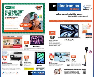 Melectronics Katalog in St. Gallen | Melectronics reklamblad | 7.2.2024 - 26.2.2024
