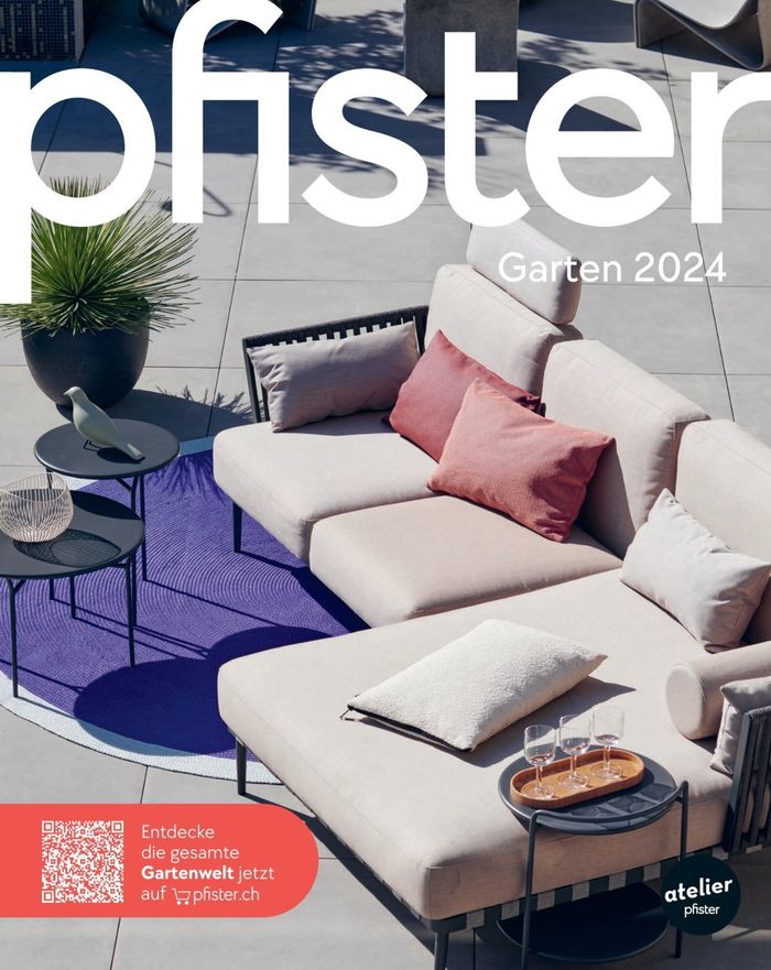 Pfister Katalog in Luzern | Garten 2024 | 7.2.2024 - 31.12.2024