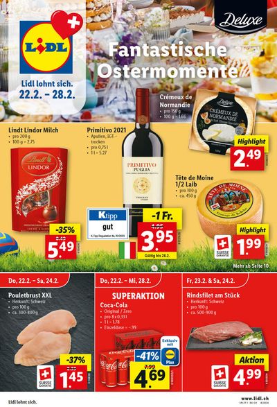 Lidl Katalog in Pully | Lidl Aktuell - KW08 | 23.2.2024 - 28.2.2024