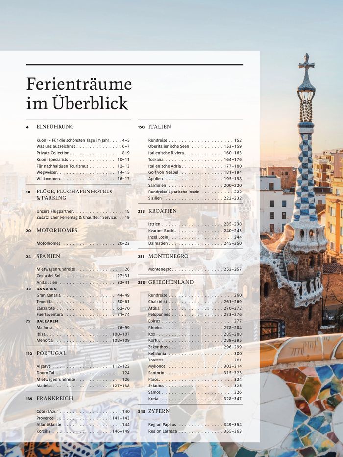 Kuoni Reisen Katalog | KUONI Ferienträume 24/25 (DE) | 6.3.2024 - 31.12.2025