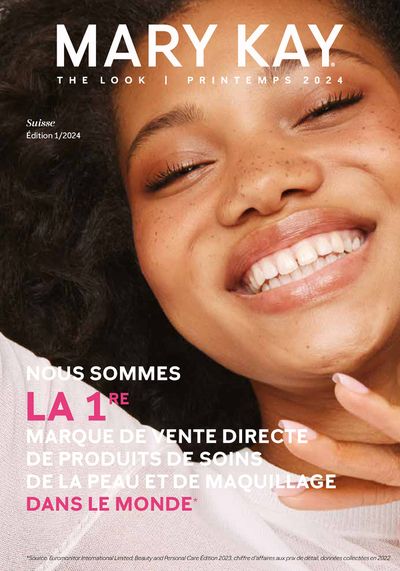 Angebote von Drogerien & Schönheit in Genève | theLOOK 1/2024 französische Version in Mary Kay | 8.3.2024 - 31.5.2024