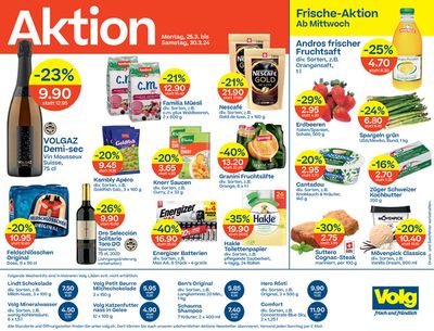 Angebote von Supermärkte in Männedorf | Volg Wochenaktionen KW13 in Volg | 25.3.2024 - 30.3.2024