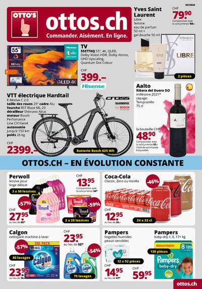 Angebote von Supermärkte in Altstätten | Catalogue en ligne Mars in Otto's | 27.3.2024 - 31.3.2024