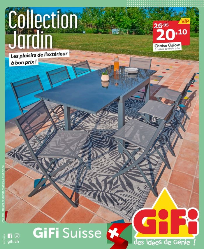 GiFi Katalog in Vevey | Collection Jardin | 2.4.2024 - 3.6.2024