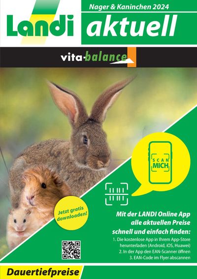 Landi Katalog in Villars-sur-Glâne | Landi Nager & Kaninchen 2024 | 2.4.2024 - 31.12.2024
