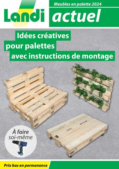 Landi Katalog in Villars-sur-Glâne | Meubles en palette 2024 | 2.4.2024 - 31.12.2024