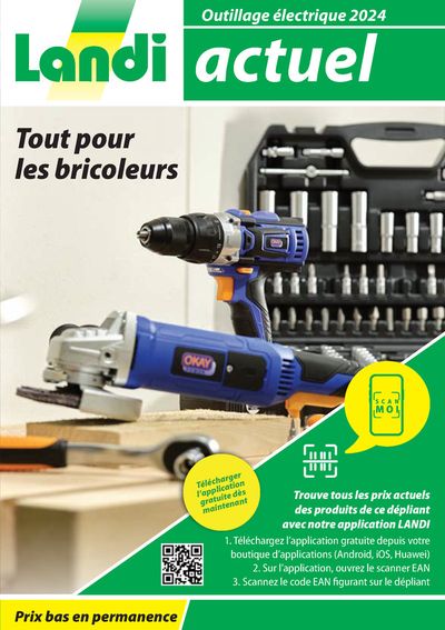 Landi Katalog in Villars-sur-Glâne | Landi Outillage électrique 2024 | 2.4.2024 - 31.12.2024