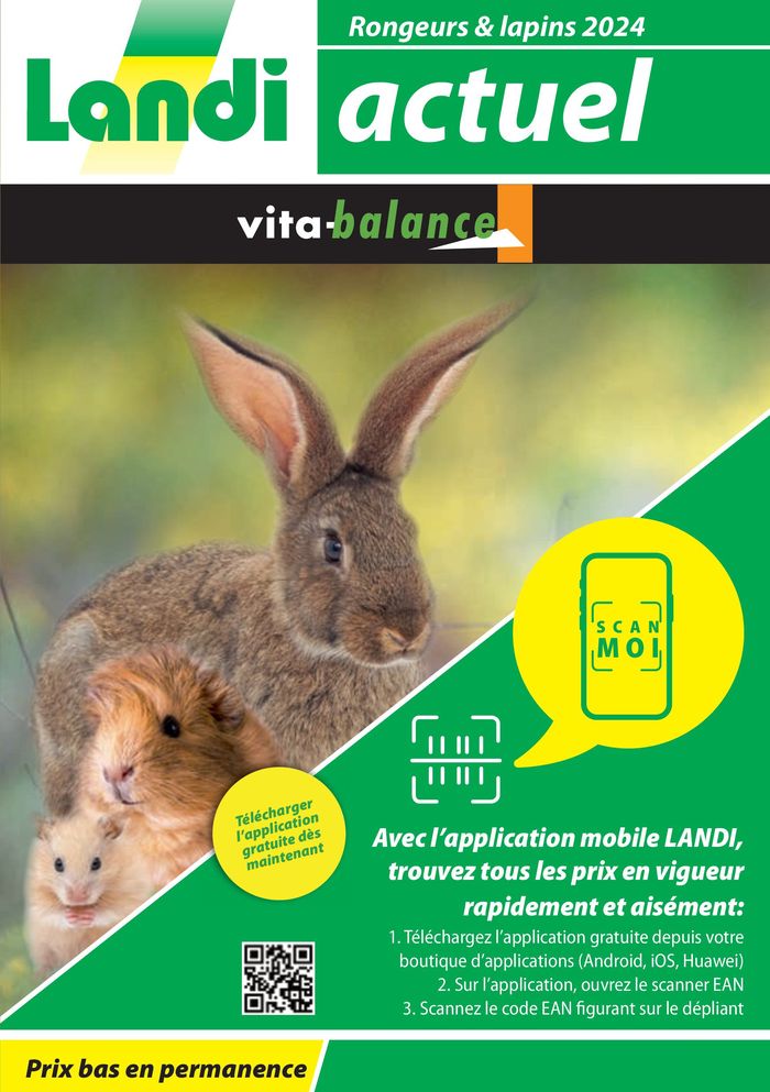 Landi Katalog in Vevey | Landi - Rongeurs & lapins 2024 | 2.4.2024 - 31.12.2024