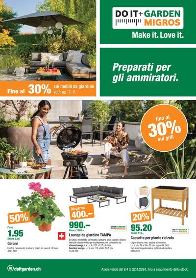 Angebote von Baumärkte & Gartencenter in Plan-les-Ouates | Preparati per gli ammiratori. in Do it + Garden | 9.4.2024 - 22.4.2024