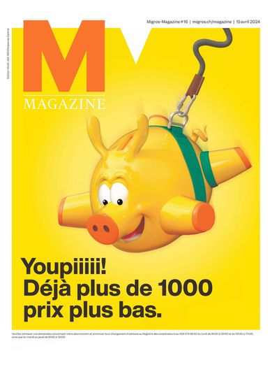 Angebote von Supermärkte in La Tour-de-Peilz | Migros Magazin #16 in Migros | 15.4.2024 - 22.4.2024