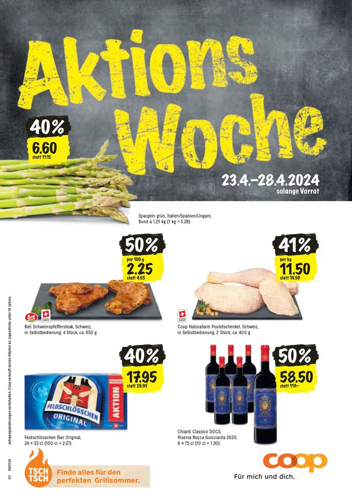 Coop Katalog in Uzwil | Aktions Woche | 23.4.2024 - 28.4.2024