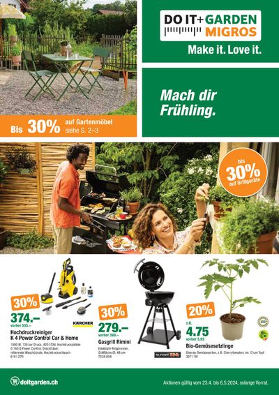 Do it + Garden Katalog in Bülach | Mach dir Frühling. | 23.4.2024 - 6.5.2024