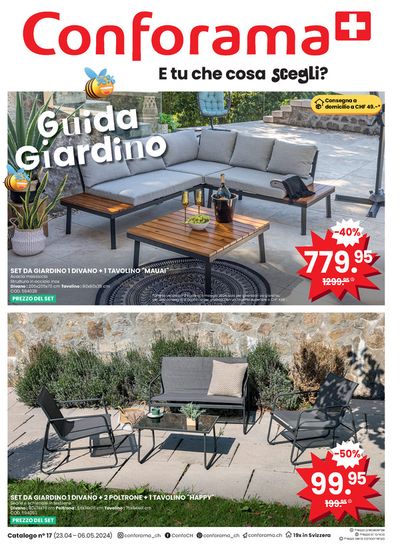 Angebote von Haus & Möbel in Delémont | Conforama - Guida Giardino in Conforama | 23.4.2024 - 6.5.2024