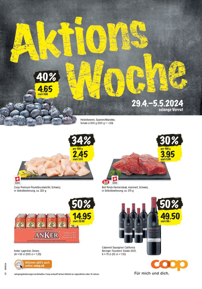 Coop Katalog in Flawil | Aktions Woche | 29.4.2024 - 5.5.2024