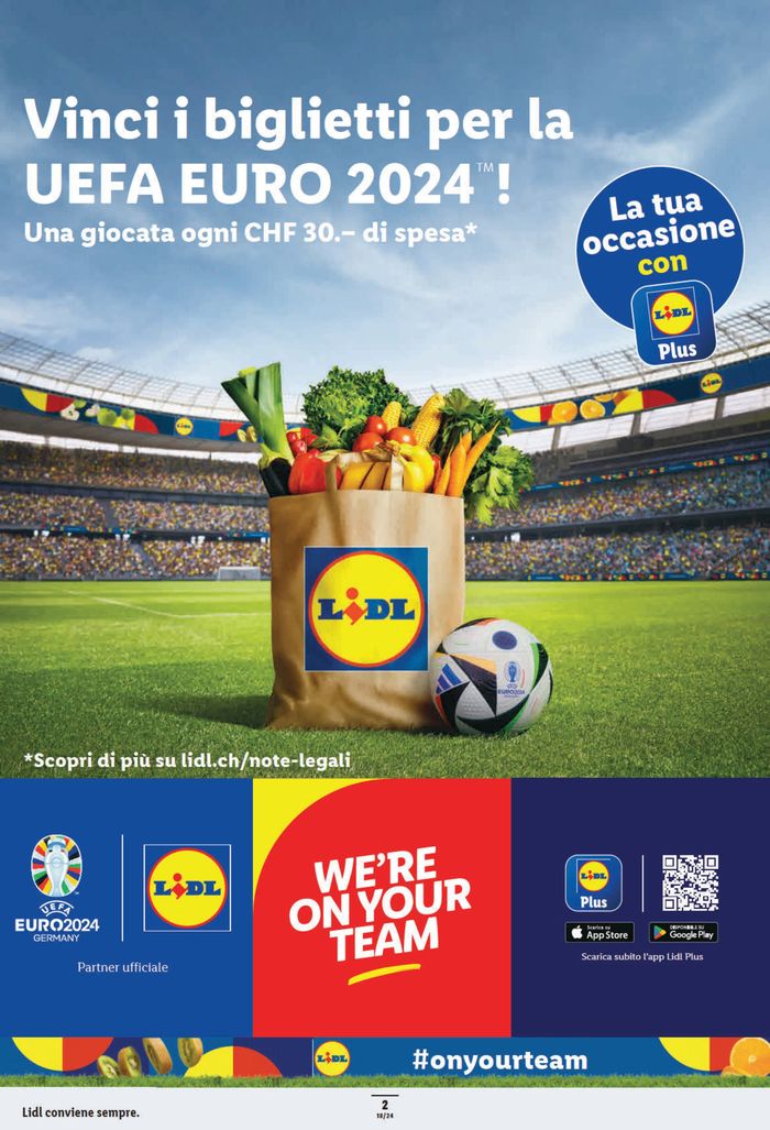 Lidl Katalog in Bulle | LIDL ATTUALE KW18 | 2.5.2024 - 7.5.2024
