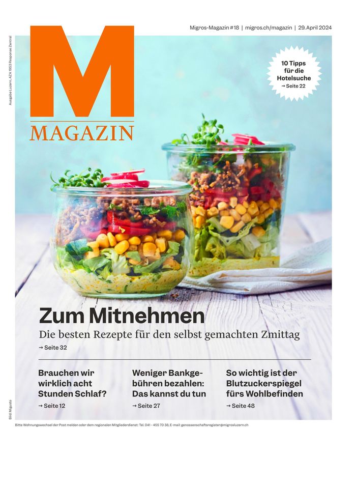 Migros Katalog in Hochdorf | Migros Magazin #18 | 29.4.2024 - 5.5.2024