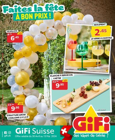 Angebote von Kaufhäuser in Worb | Faites la fête à bon Prix ! in GiFi | 30.4.2024 - 13.5.2024