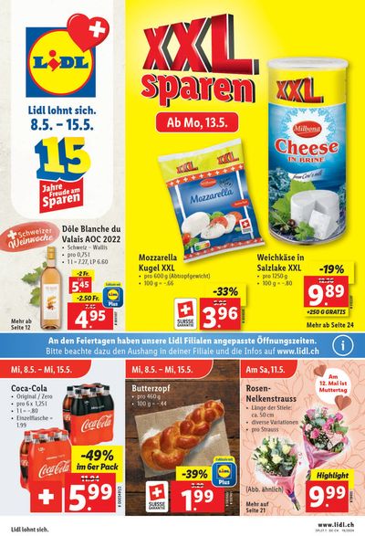 Lidl Katalog in Wil | LIDL AKTUELL KW19 | 8.5.2024 - 15.5.2024