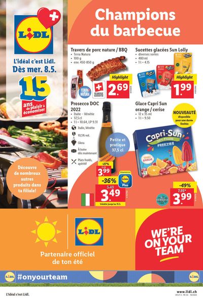 Lidl Katalog in Affoltern am Albis | Champions du barbecue KW19 | 8.5.2024 - 15.5.2024