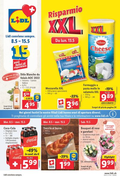 Lidl Katalog in Affoltern am Albis | LIDL ATTUALE KW19 | 8.5.2024 - 15.5.2024