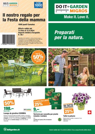 Do it + Garden Katalog in Amriswil | Preparati para la Natura | 7.5.2024 - 20.5.2024