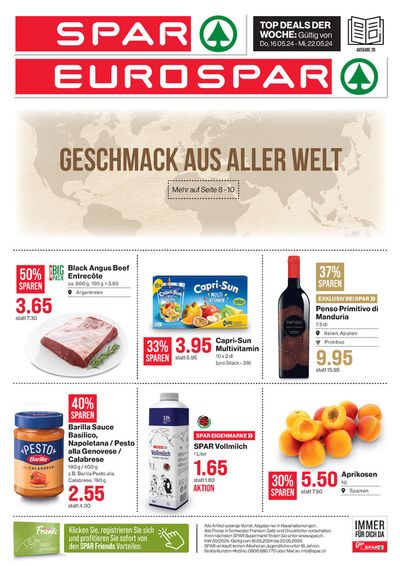 SPAR Katalog in Schaffhausen | Top deals der woche #20 | 14.5.2024 - 20.5.2024