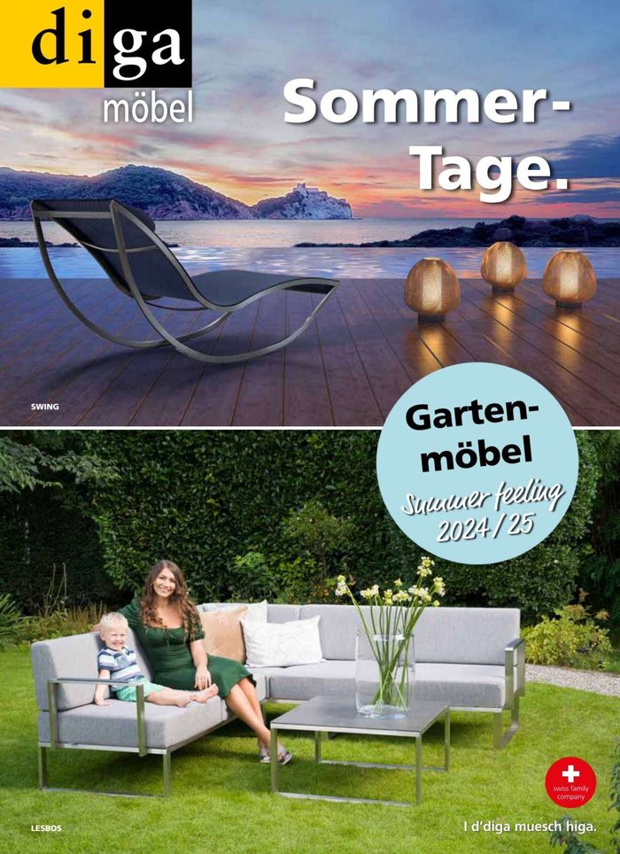 diga möbel Katalog | Gartenmöbel 2024/2025 | 23.5.2024 - 31.12.2025