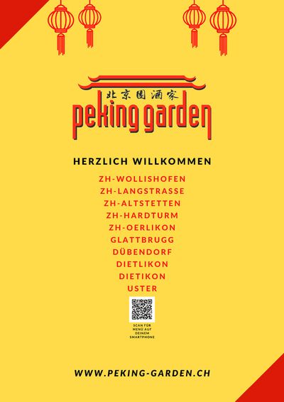 Angebote von Restaurants in Dübendorf | Peking Garden - Menu in Peking Garden | 23.5.2024 - 31.12.2024