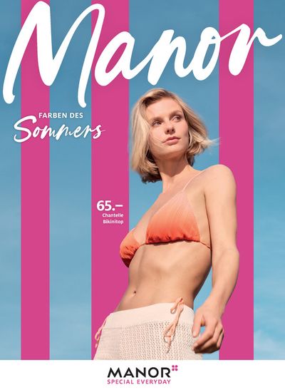Manor Katalog | Farben des Sommers | 4.6.2024 - 31.8.2024