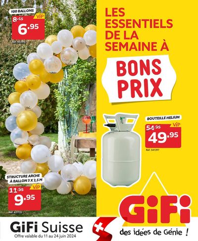 Angebote von Kaufhäuser in Yverdon-les-Bains | Les essentiels de la semaine à bons prix in GiFi | 11.6.2024 - 24.6.2024
