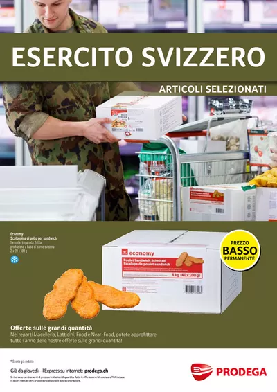 Prodega Katalog in Kriens | Prodega - Esercito Svizzero | 27.6.2024 - 11.3.2025