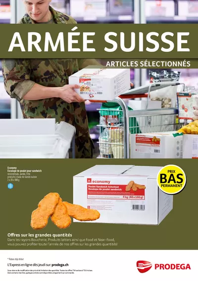 Prodega Katalog in Kriens | Prodega - Armée Suisse | 27.6.2024 - 11.3.2025