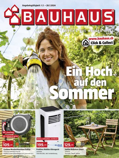 Bauhaus Katalog | Ein Hoch auf den Sommer | 1.7.2024 - 28.7.2024
