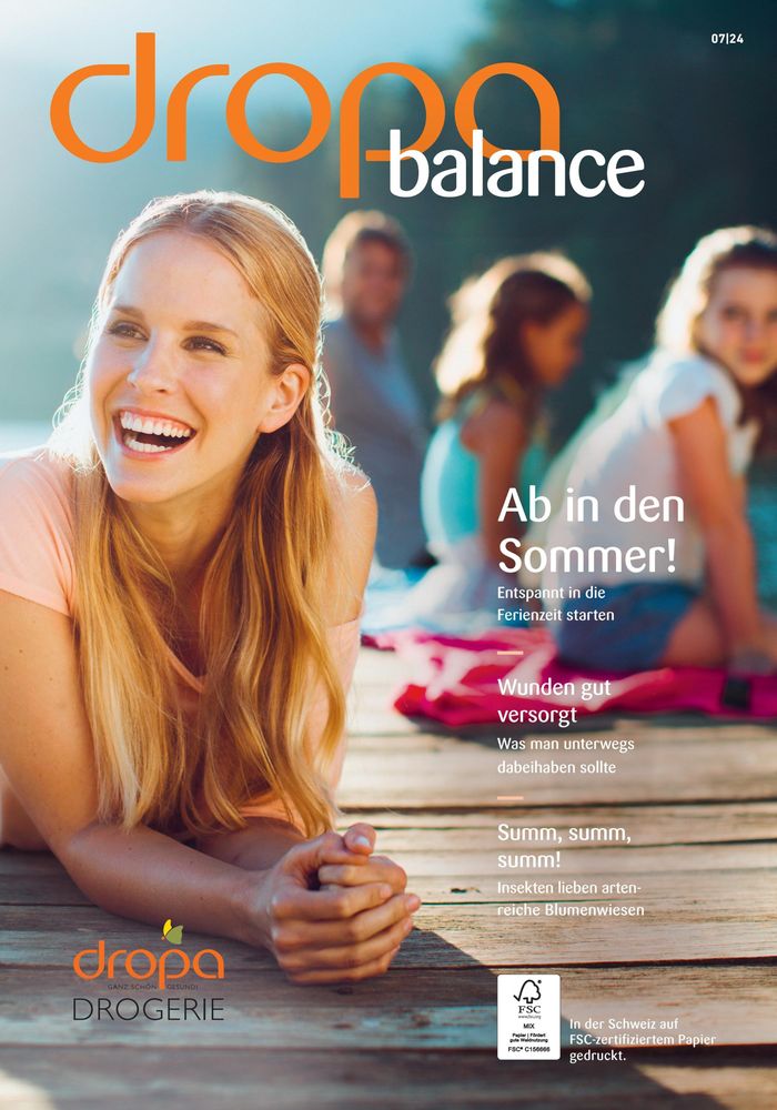 Dropa Katalog in Zürich | Dropa Balance Juli 2024 | 16.7.2024 - 31.7.2024