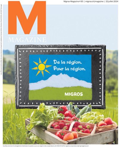 Angebote von Supermärkte in Genève | Migros Magazine #30 in Migros | 22.7.2024 - 29.7.2024
