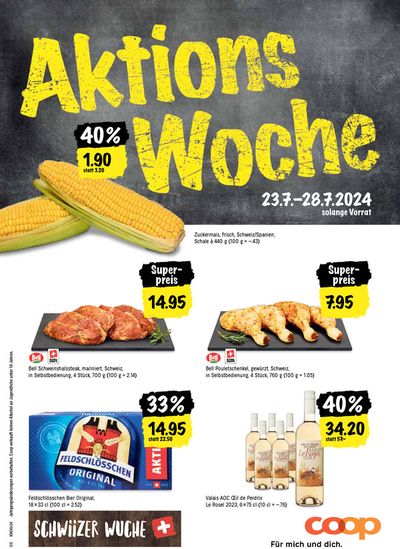Angebote von Supermärkte in Winterthur | Aktions Woche in Coop | 25.7.2024 - 28.7.2024
