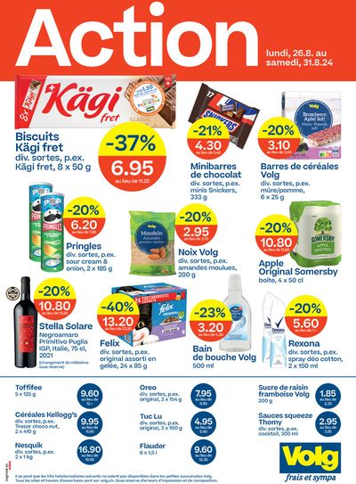 Volg Katalog in Ecublens | Exklusivi Deals für üsi Chunde | 26.8.2024 - 9.9.2024