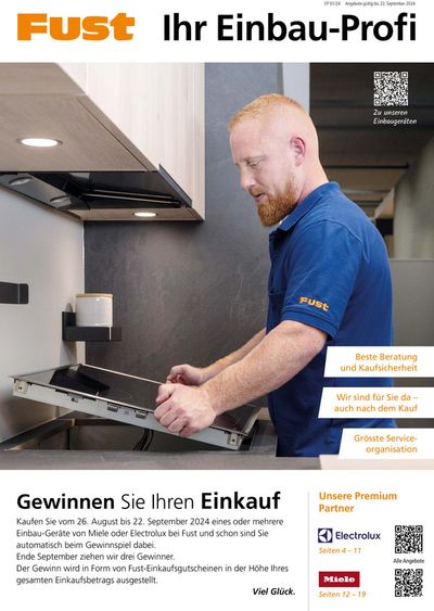 Fust Katalog in Lancy | Fust Einbaupost - DE | 29.8.2024 - 12.9.2024