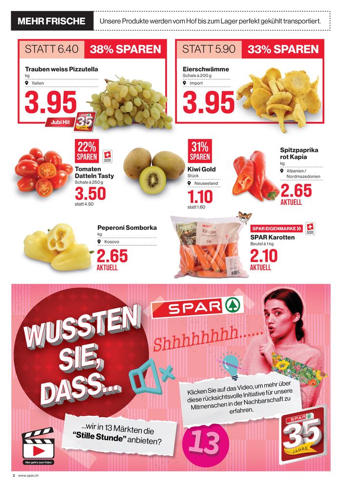 SPAR Katalog in Wettingen | Neui Ängbot zum Entdecke | 3.9.2024 - 17.9.2024