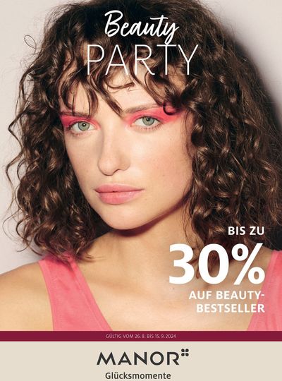 Angebote von Kaufhäuser in Risch-Rotkreuz | Beauty Katalog - DE in Manor | 3.9.2024 - 17.9.2024