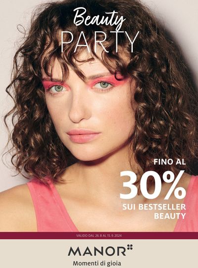 Angebote von Kaufhäuser in Mendrisio | Catalogo Beauty - IT in Manor | 3.9.2024 - 17.9.2024