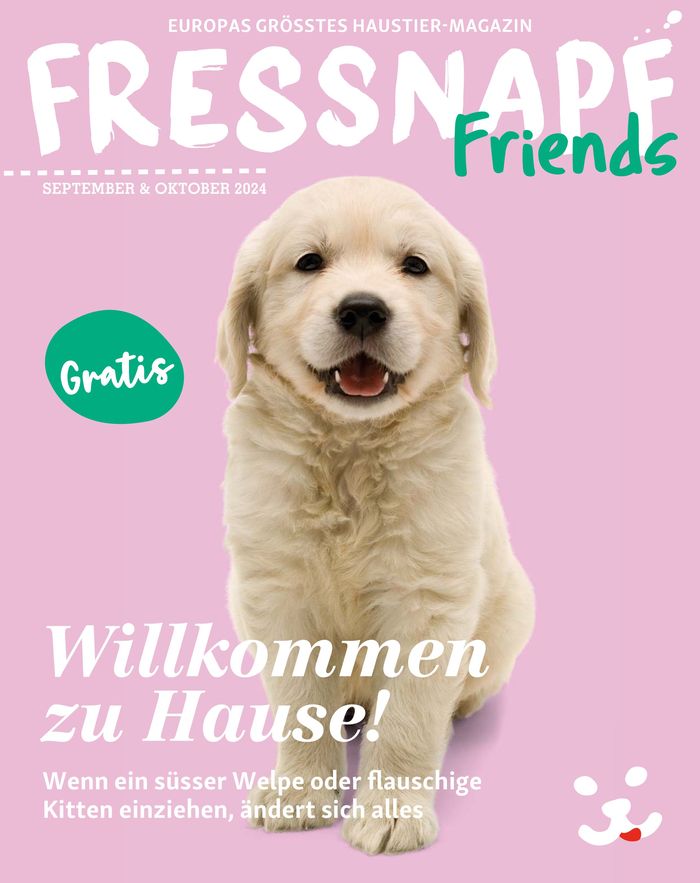 Fressnapf Katalog in Weinfelden | Magazin Fressnapf - DE | 3.9.2024 - 17.9.2024