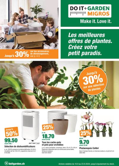 Do it + Garden Katalog in Wallisellen | Prospectus actuel - FR | 10.9.2024 - 24.9.2024